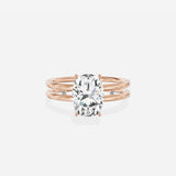 Parallel Bands Engagement Ring