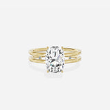 Parallel Bands Engagement Ring