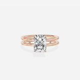 Parallel Bands Engagement Ring