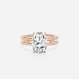 Parallel Bands Engagement Ring