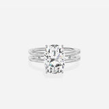 Parallel Bands Engagement Ring