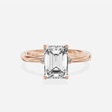 European Solitaire Engagement Ring