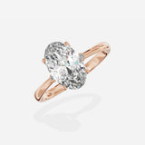 European Solitaire Engagement Ring