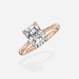 European Solitaire Engagement Ring