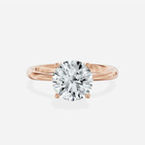 European Solitaire Engagement Ring