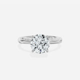 European Solitaire Engagement Ring