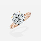 European Solitaire Engagement Ring