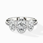 Venice Three Stone Engagement Ring - The Better Diamonds