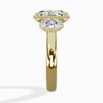 Venice Three Stone Engagement Ring - The Better Diamonds