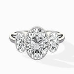 Venice Three Stone Engagement Ring - The Better Diamonds
