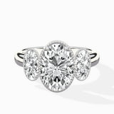 Venice Three Stone Engagement Ring - The Better Diamonds