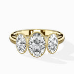 Venice Three Stone Engagement Ring - The Better Diamonds