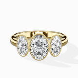 Venice Three Stone Engagement Ring - The Better Diamonds