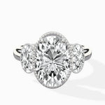 Venice Three Stone Engagement Ring - The Better Diamonds