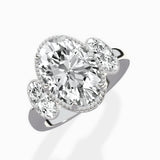 Venice Three Stone Engagement Ring - The Better Diamonds
