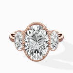 Venice Three Stone Engagement Ring - The Better Diamonds