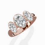 Venice Three Stone Engagement Ring - The Better Diamonds