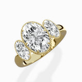 Venice Three Stone Engagement Ring - The Better Diamonds