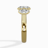 Venice Three Stone Engagement Ring - The Better Diamonds