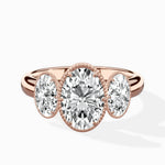 Venice Three Stone Engagement Ring - The Better Diamonds