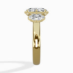 Venice Three Stone Engagement Ring - The Better Diamonds