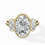 Venice Three Stone Engagement Ring - The Better Diamonds