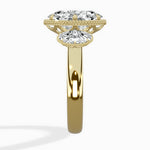 Venice Three Stone Engagement Ring - The Better Diamonds