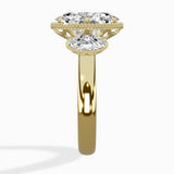 Venice Three Stone Engagement Ring - The Better Diamonds