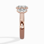Venice Three Stone Engagement Ring - The Better Diamonds