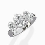 Venice Three Stone Engagement Ring - The Better Diamonds