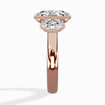 Venice Three Stone Engagement Ring - The Better Diamonds
