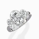 Venice Three Stone Engagement Ring - The Better Diamonds