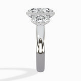 Venice Three Stone Engagement Ring - The Better Diamonds