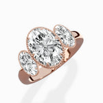 Venice Three Stone Engagement Ring - The Better Diamonds