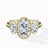 Venice Three Stone Engagement Ring - The Better Diamonds