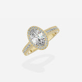 Royalty Vintage Style Engagement Ring