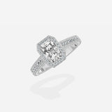 Royalty Vintage Style Engagement Ring