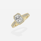 Royalty Vintage Style Engagement Ring