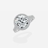 Royalty Vintage Style Engagement Ring