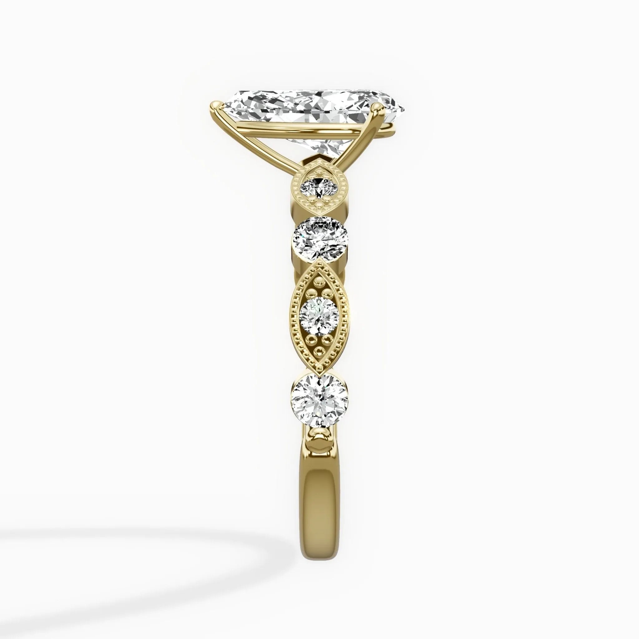 Vintage Solitaire Engagement Ring - The Better Diamonds