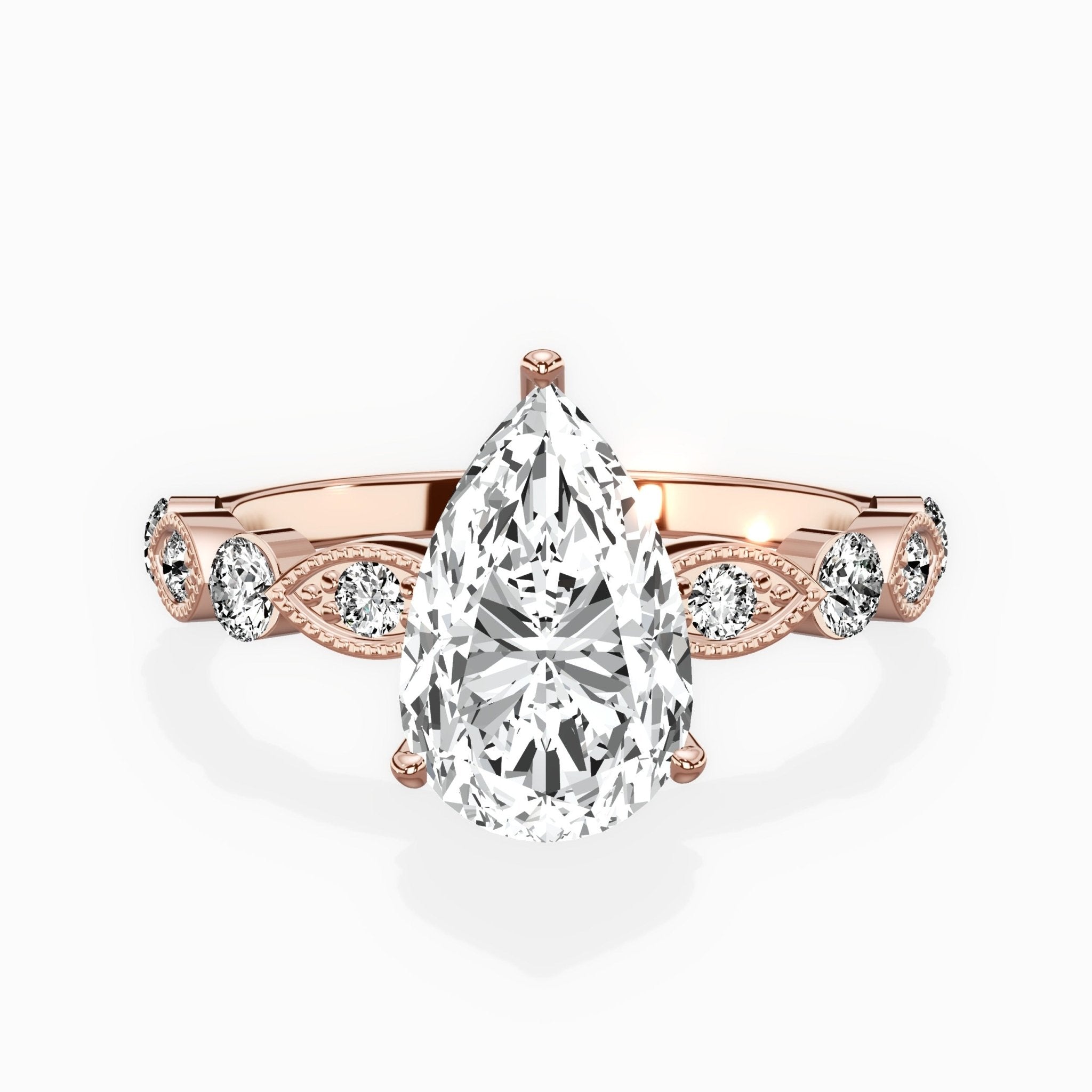Vintage Solitaire Engagement Ring - The Better Diamonds