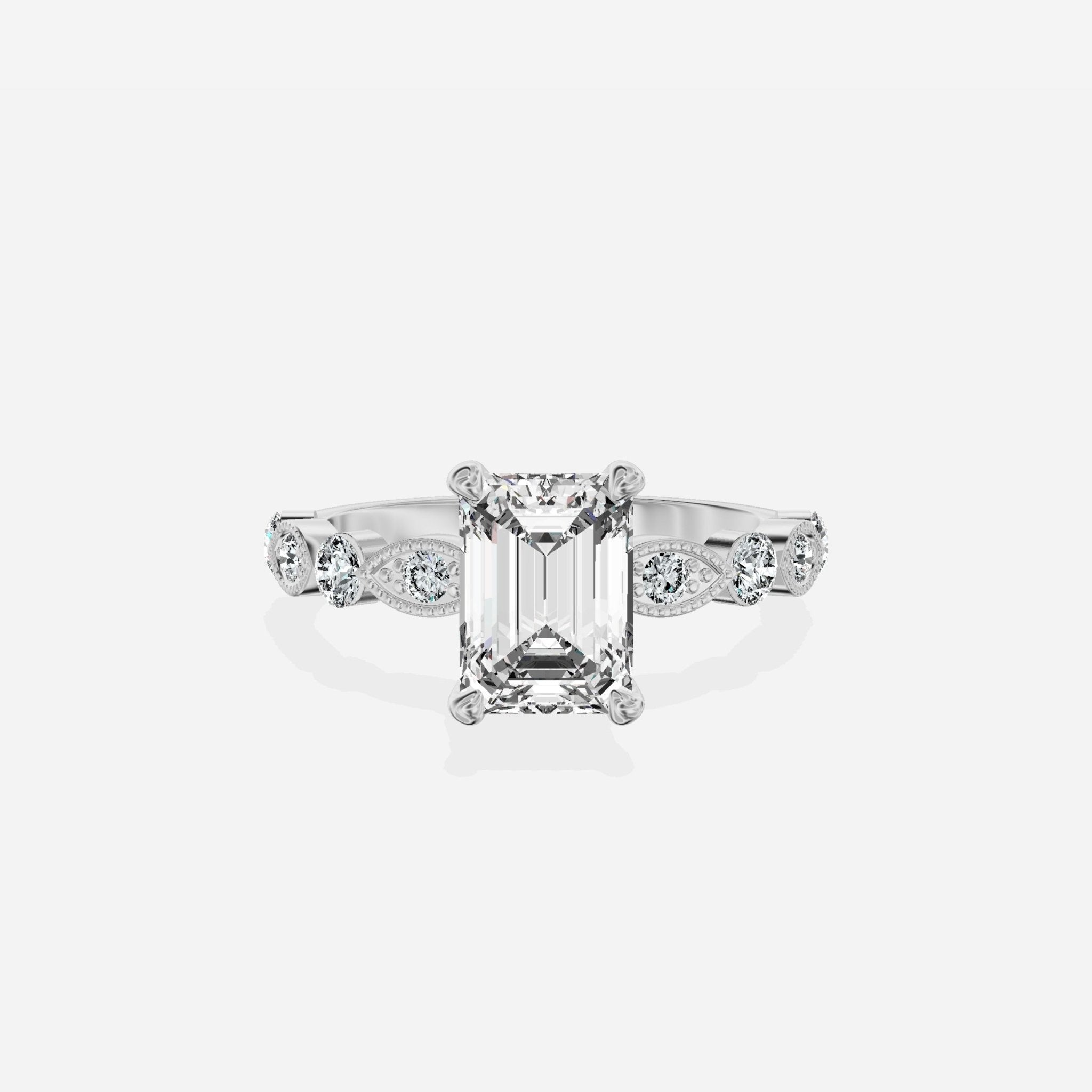 Vintage Solitaire Engagement Ring - The Better Diamonds