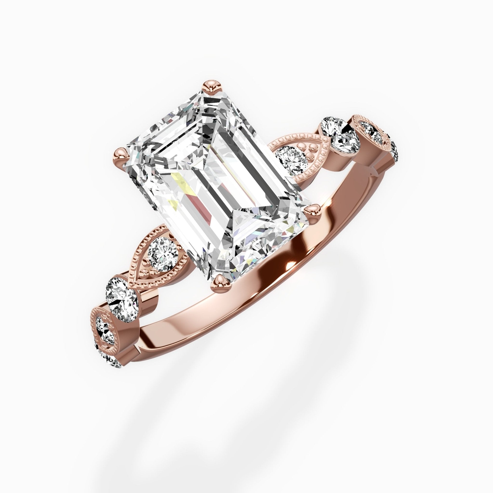 Vintage Solitaire Engagement Ring - The Better Diamonds