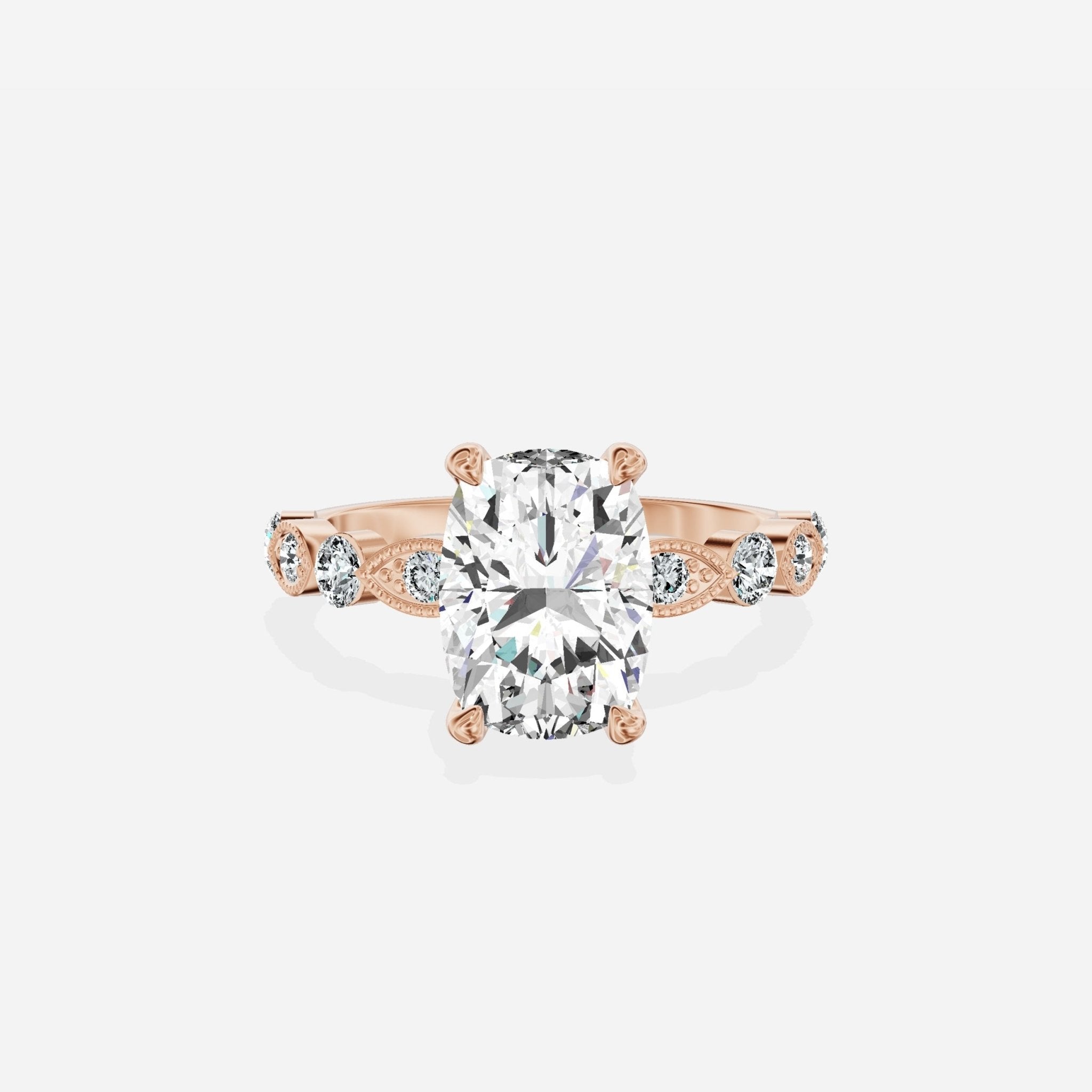 Vintage Solitaire Engagement Ring - The Better Diamonds