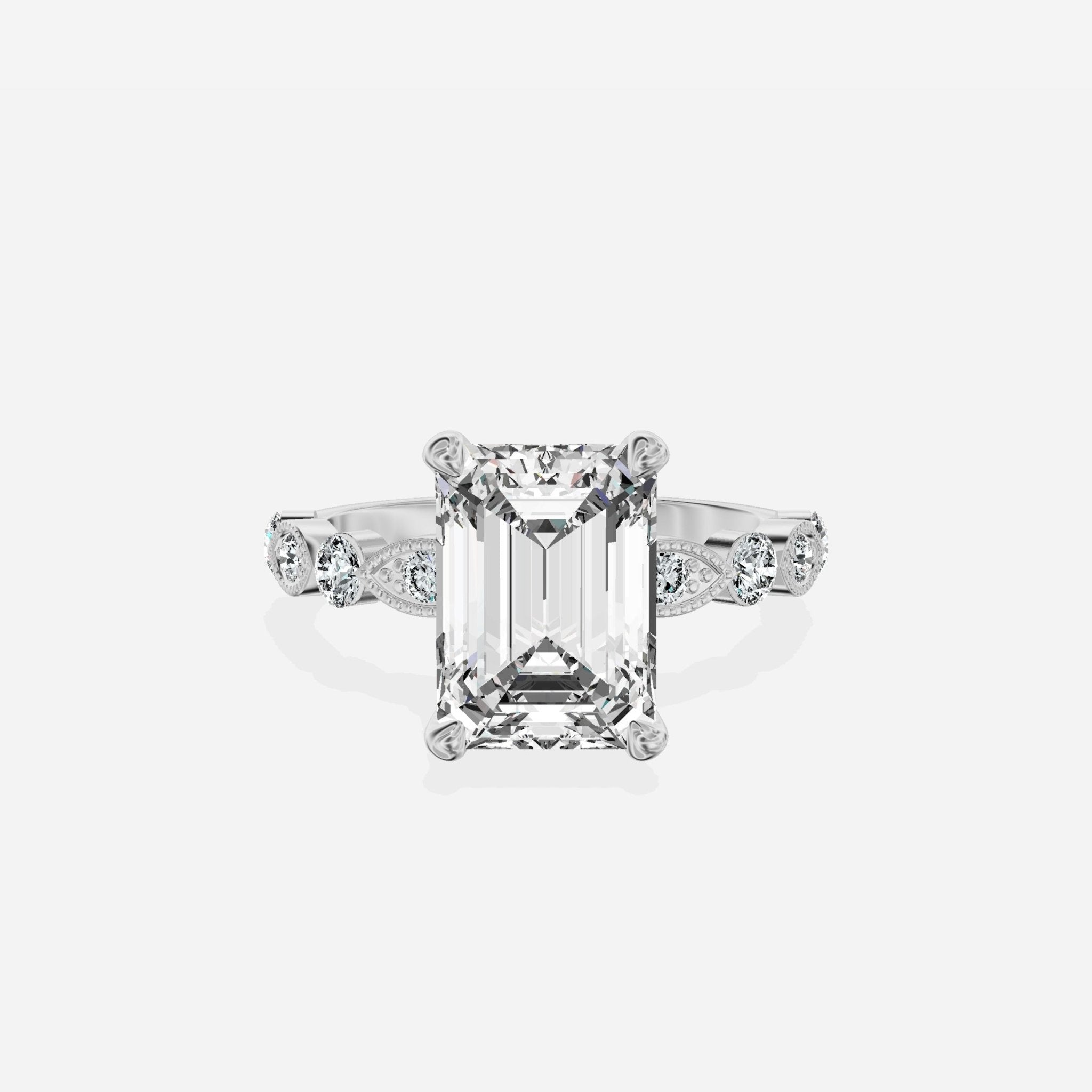 Vintage Solitaire Engagement Ring - The Better Diamonds