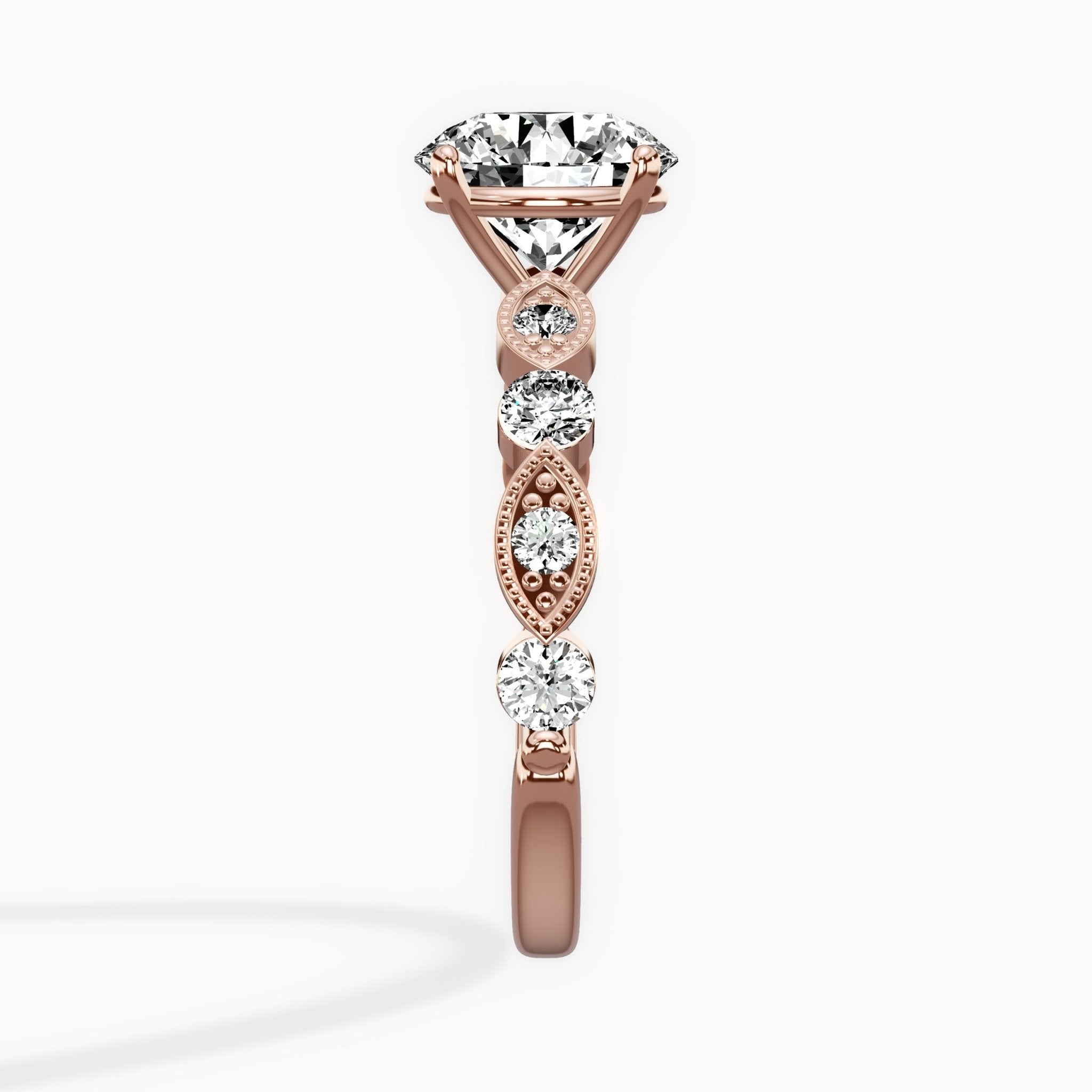 Vintage Solitaire Engagement Ring - The Better Diamonds