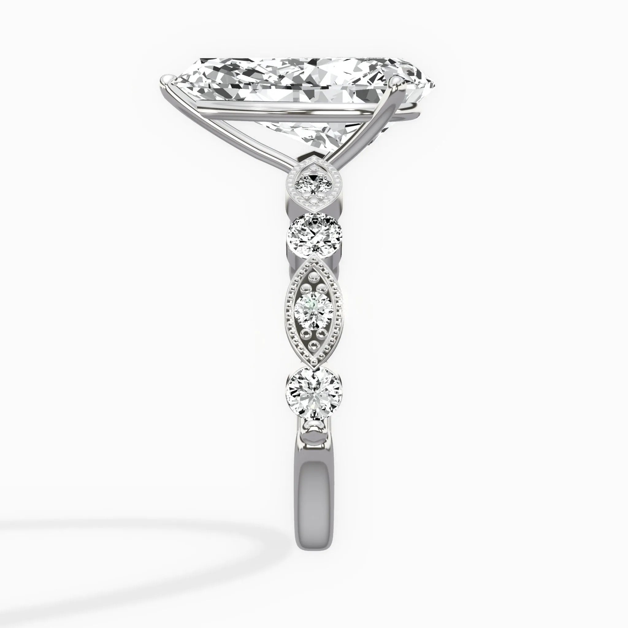 Vintage Solitaire Engagement Ring - The Better Diamonds