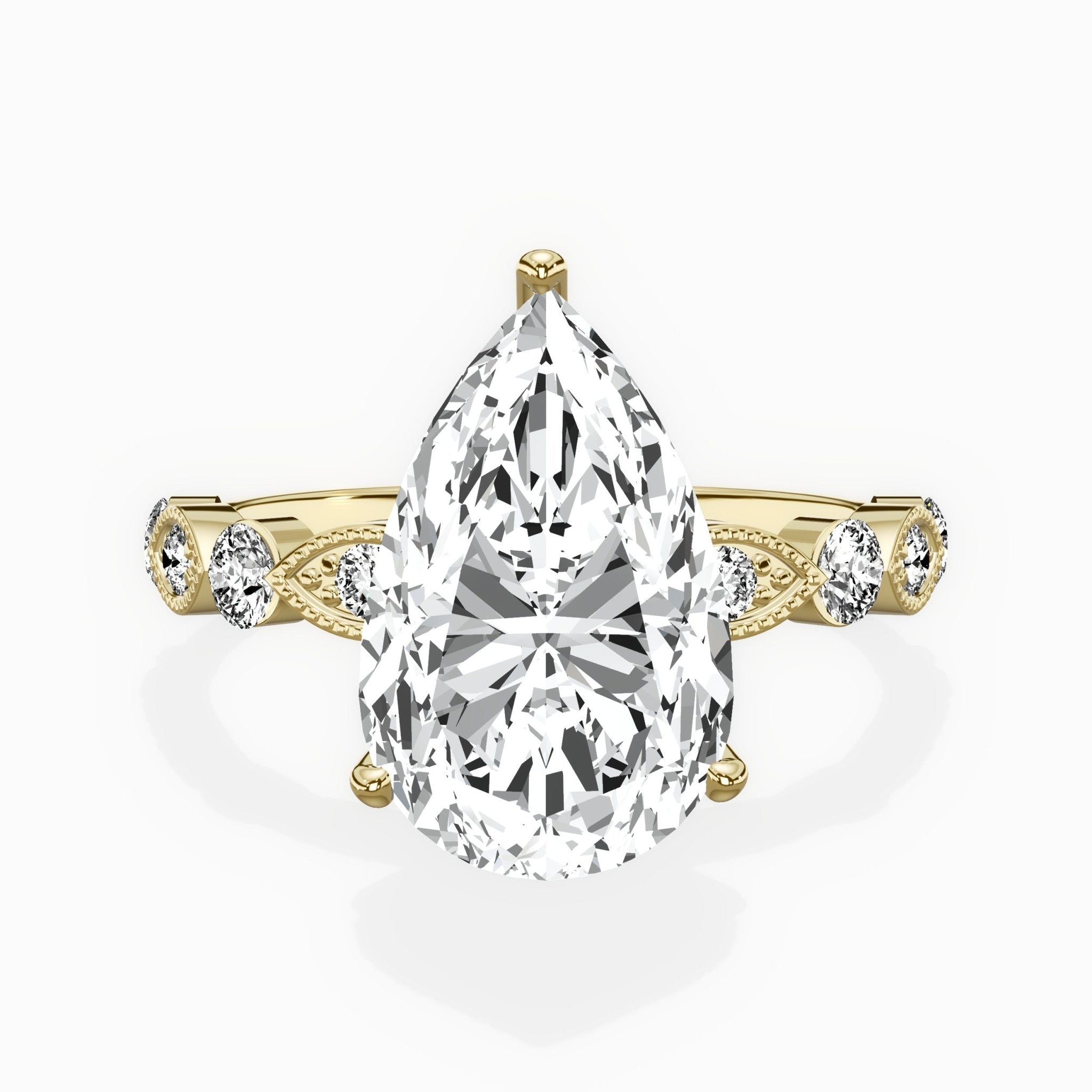 Vintage Solitaire Engagement Ring - The Better Diamonds