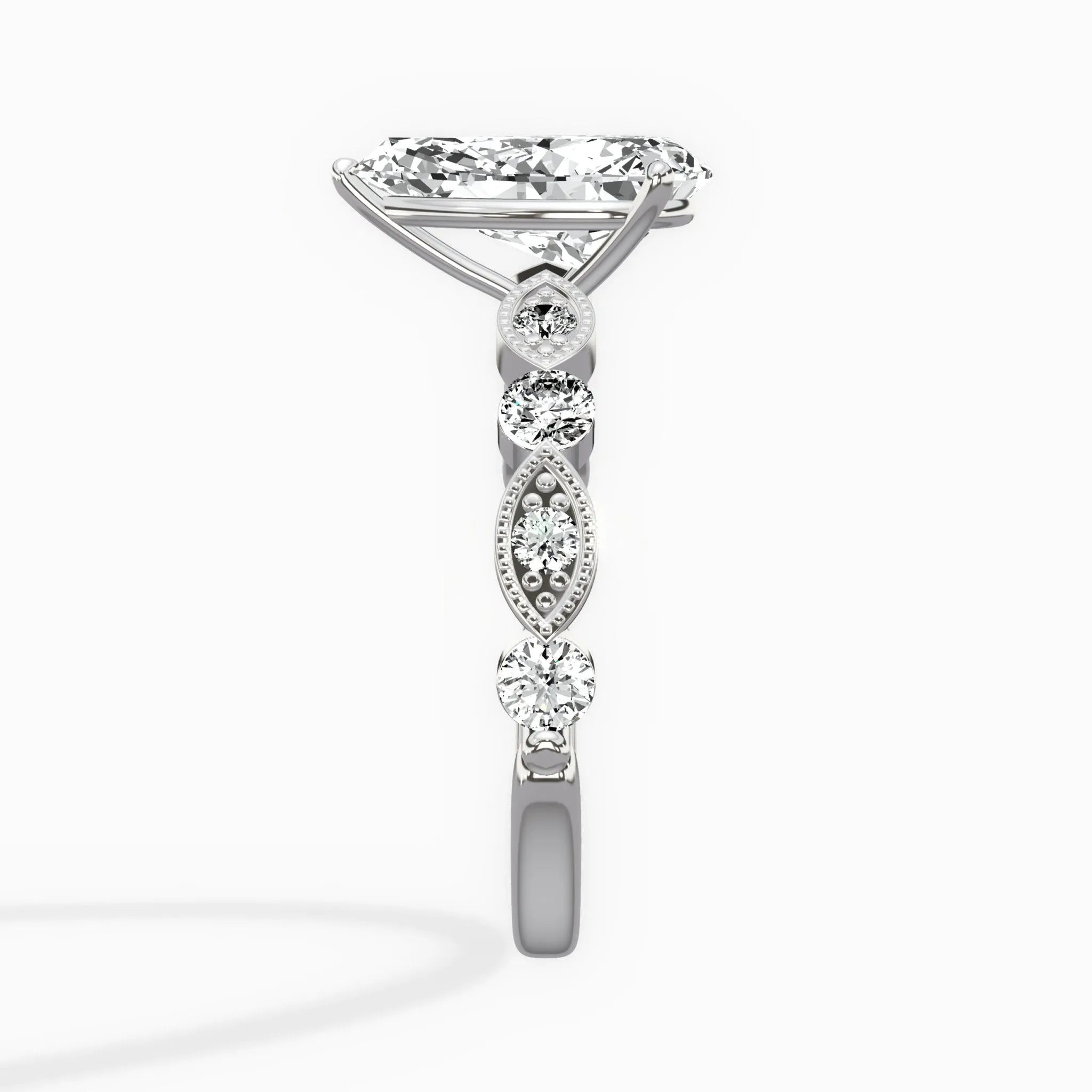 Vintage Solitaire Engagement Ring - The Better Diamonds