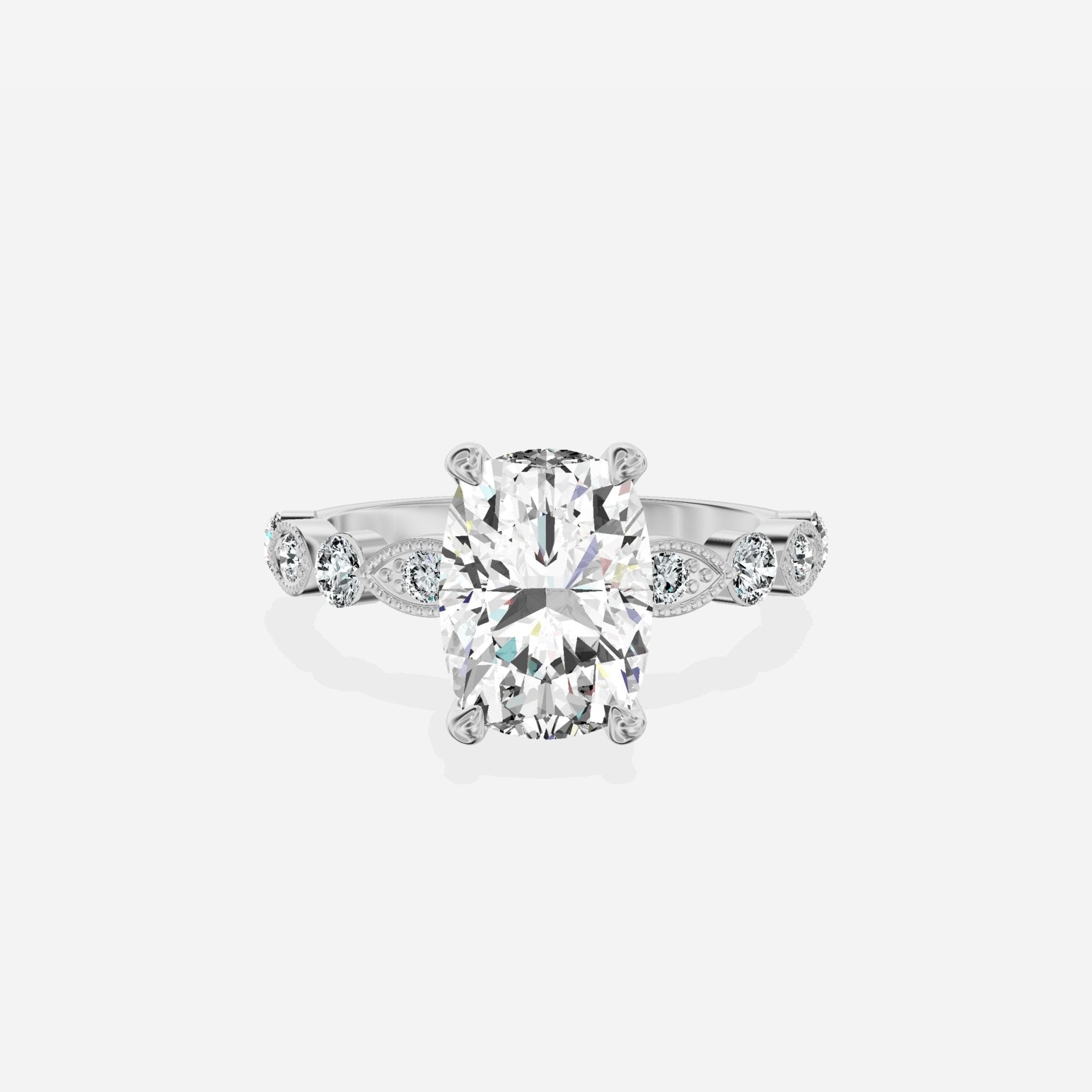 Vintage Solitaire Engagement Ring - The Better Diamonds